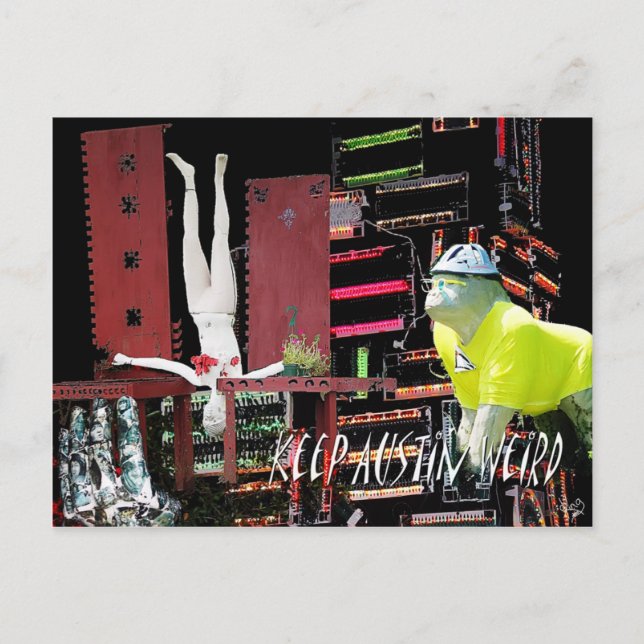 Keep Austin Weird, Austin, TX Postcard (Front)