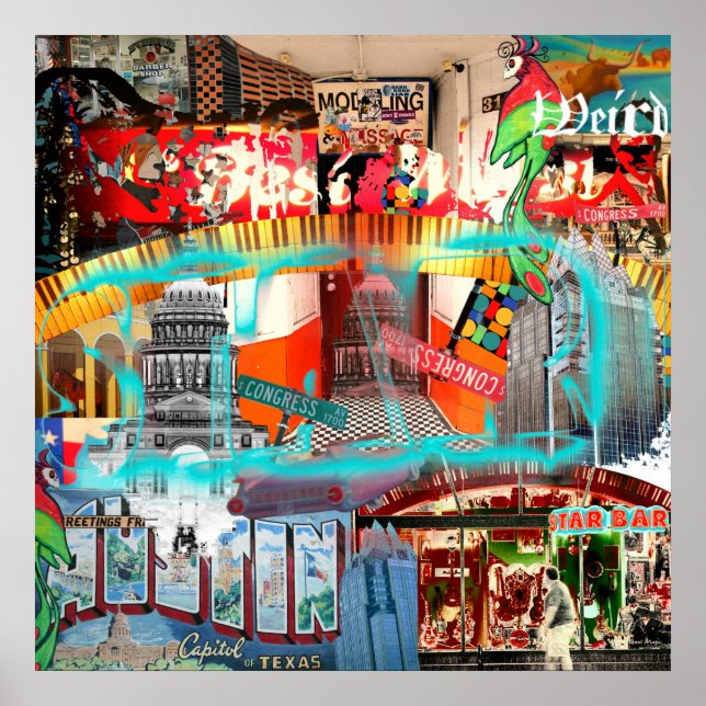 Keep Austin Weird Poster (Front)