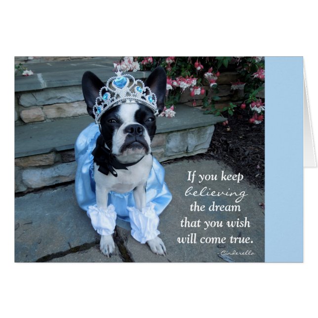 Keep Believing - BLANK CARD Lola B. Boston (Front Horizontal)