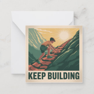 Keep Building Card