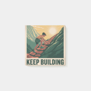 Keep Building Post-it Notes