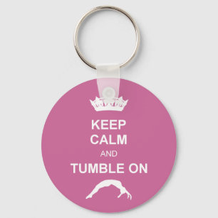 Keep cale and Tumble Keychain