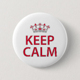 Keep calm 2 inch round button