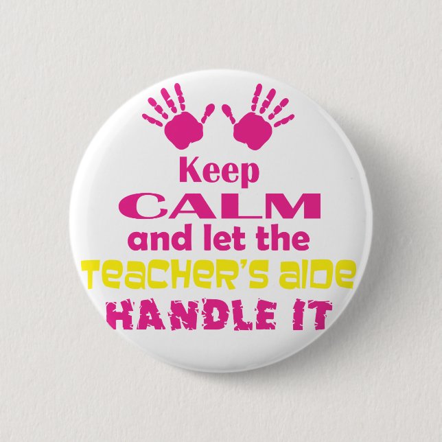 Keep Calm 2 Inch Round Button (Front)