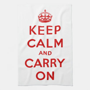 Keep Calm American MoJo Kitchen Towel
