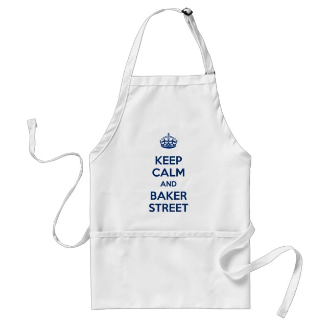 Keep Calm and Baker Street Apron (Front)