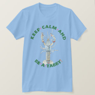 KEEP CALM AND BE A YABBY" Men's T-Shirt – Fun & Bo