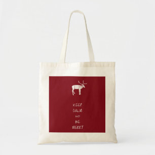 Keep Calm and Be Merry Tote Bag