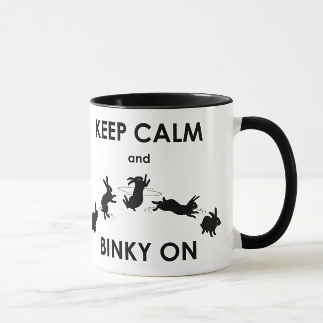 Keep Calm and Binky On Mug (Right)