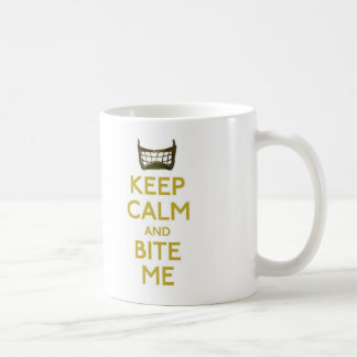 keep calm and bite me (net) mug