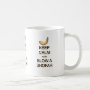 Keep Calm and Blow a Shofar Mug