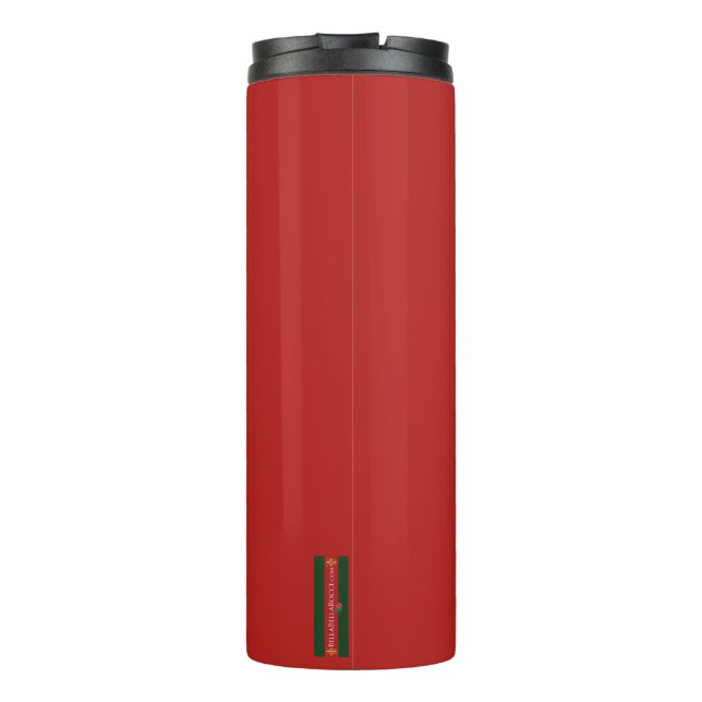 Keep Calm and Bocce On Thermal Mug (Back)