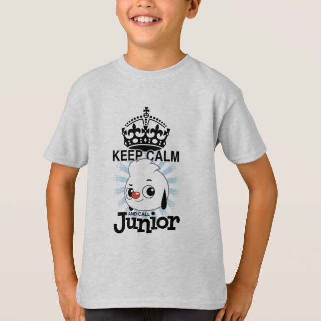 Keep Calm and Call Junior T-Shirt (Front)