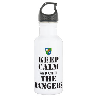 KEEP CALM AND CALL THE RANGERS 532 ML WATER BOTTLE