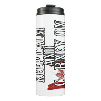 Keep Calm and Carney On Thermal Tumbler