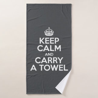 Keep Calm And Carry A Towel