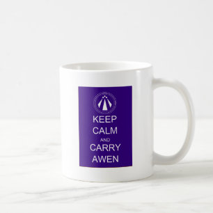 Keep Calm and Carry Awen Coffee Mug