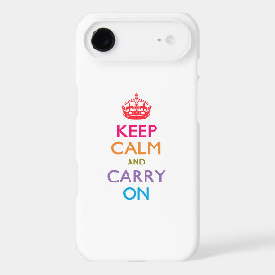 KEEP CALM AND CARRY ON