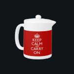 Keep Calm And Carry On<br><div class="desc">Keep calm and carry on .. products depicting the saying from the old WW2 poster .. keep calm products from Ricaso</div>