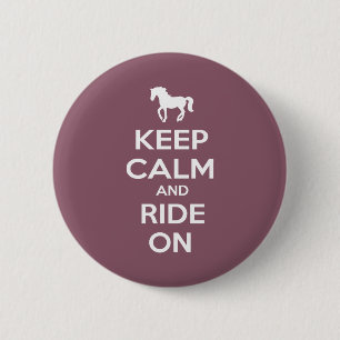 Keep Calm and Carry On 2 Inch Round Button