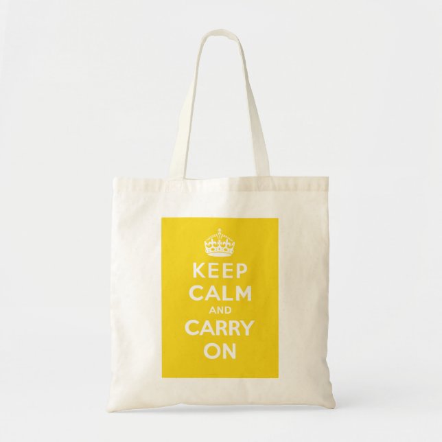 Keep Calm and Carry On_BAG_SUNSHINE Tote Bag (Front)