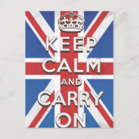 Keep Calm and Carry On British Flag