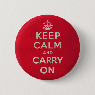 Keep Calm and Carry On Button |