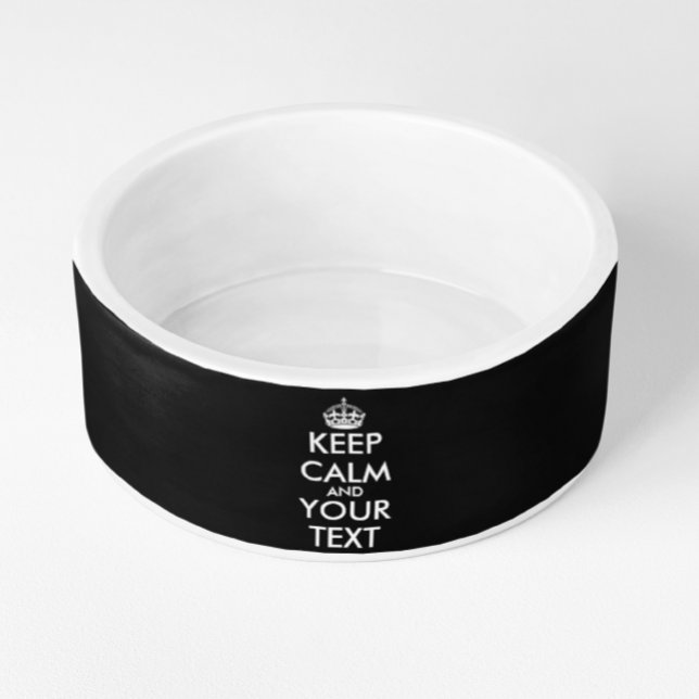 Keep Calm and Carry On - Create Your Own Bowl (Creator Uploaded)