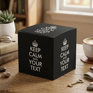 Keep Calm and Carry On - Create Your Own Favor Box