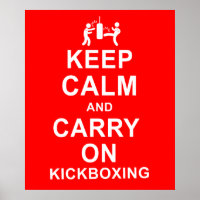 Keep Calm and Carry On Kickboxing