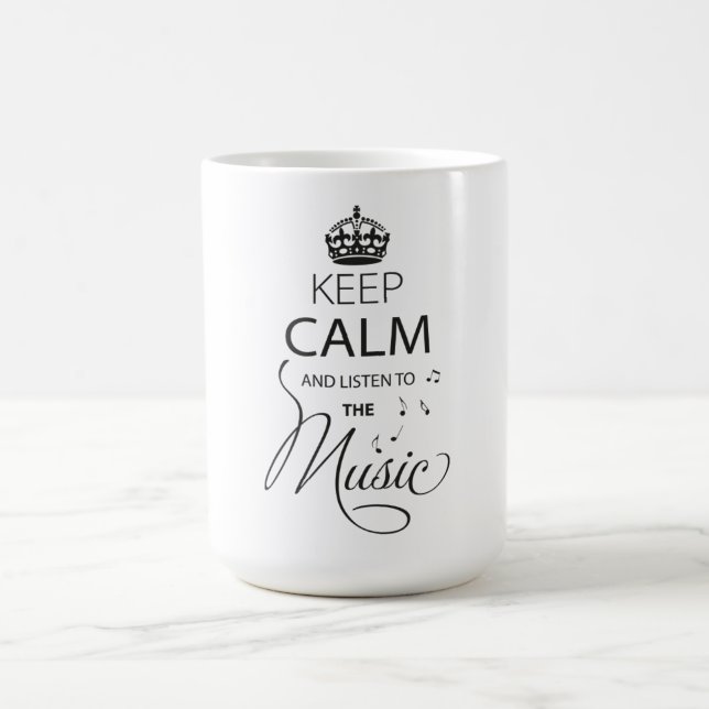  Keep Calm and Carry On Magic Mug (Center)