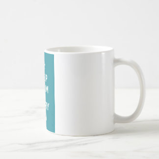 Keep Calm and Carry On_MUG_AQUA Coffee Mug