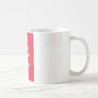 Keep Calm and Carry On_MUG_RED Coffee Mug