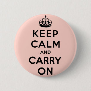 keep calm and carry on Original 2 Inch Round Button