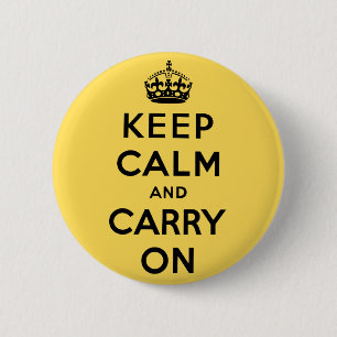 keep calm and carry on Original 2 Inch Round Button