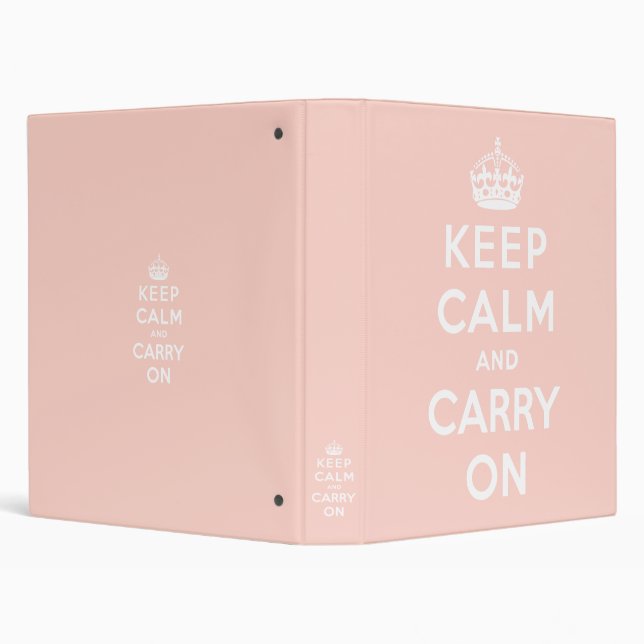 keep calm and carry on Original Binder (Background)