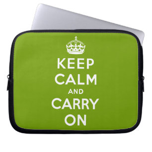 keep calm and carry on Original Laptop Sleeve