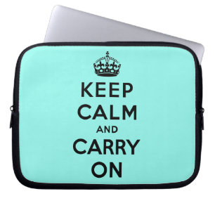 keep calm and carry on Original Laptop Sleeve