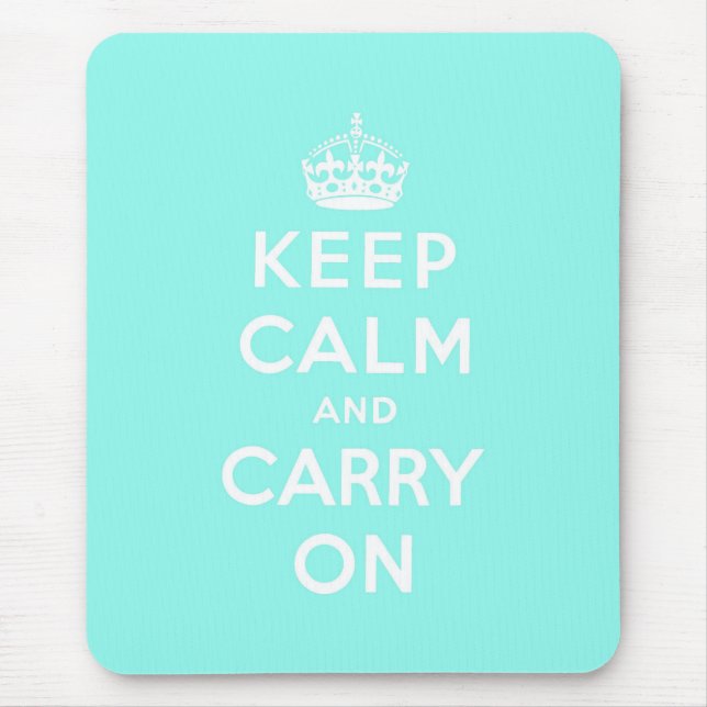 keep calm and carry on Original Mouse Pad (Front)