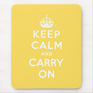 keep calm and carry on Original Mouse Pad