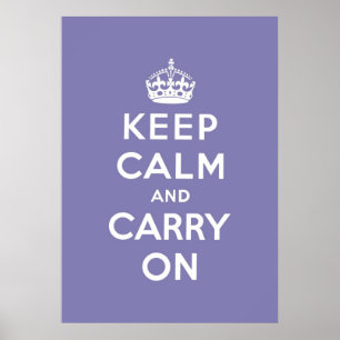 keep calm and carry on Original Poster