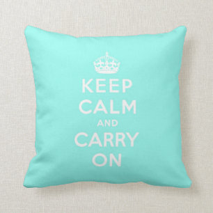 keep calm and carry on Original Throw Pillow