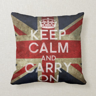 Keep Calm and Carry On Pillow