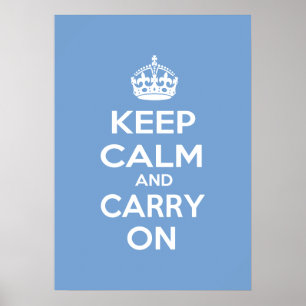 Keep Calm and Carry On Poster
