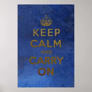 Keep Calm and Carry On Poster