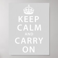 Keep Calm and Carry On
