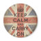 Keep Calm and Carry On with UK Flag