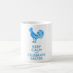 KEEP CALM AND CELEBRATE EASTER COFFEE MUG