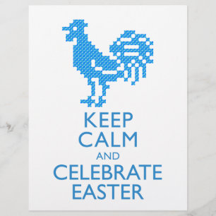 KEEP CALM AND CELEBRATE EASTER FLYER