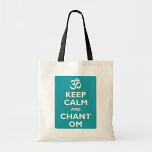 Keep Calm and Chant Om Tote Bag
